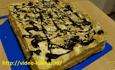Торт — Воздушный Сникерс (Cake — Air Snickers). Торт-безе - онлайн видео на Рецепт.ТВ