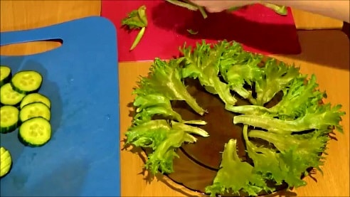 Закуска - Мухоморчики: праздничный салат