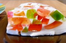 Битое стекло: желейный торт без выпечки