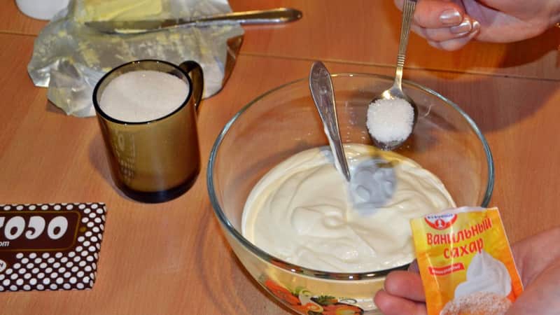 Ванильный сахар в торт Дамские пальчики